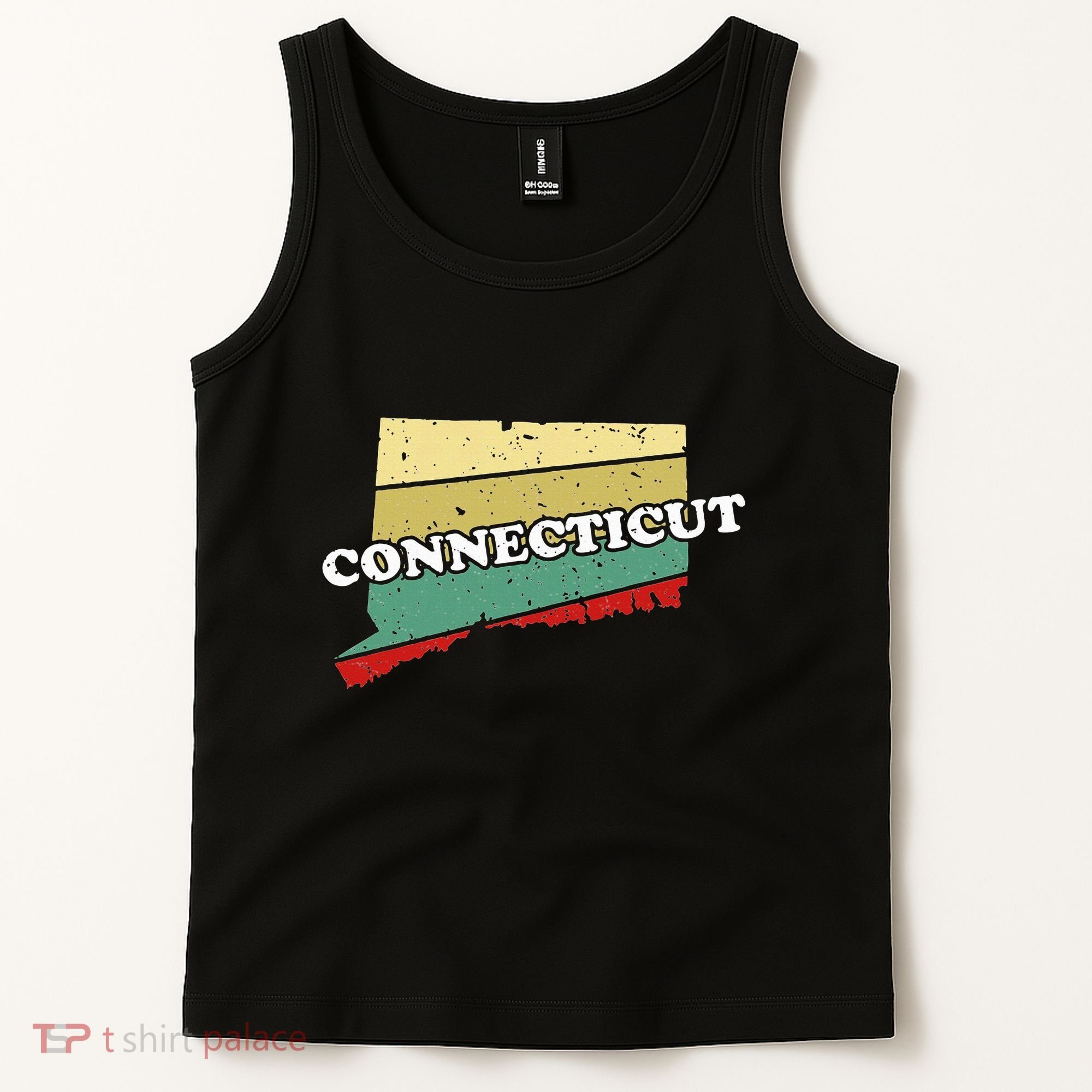Connecticut State Souvenir Tank Top
