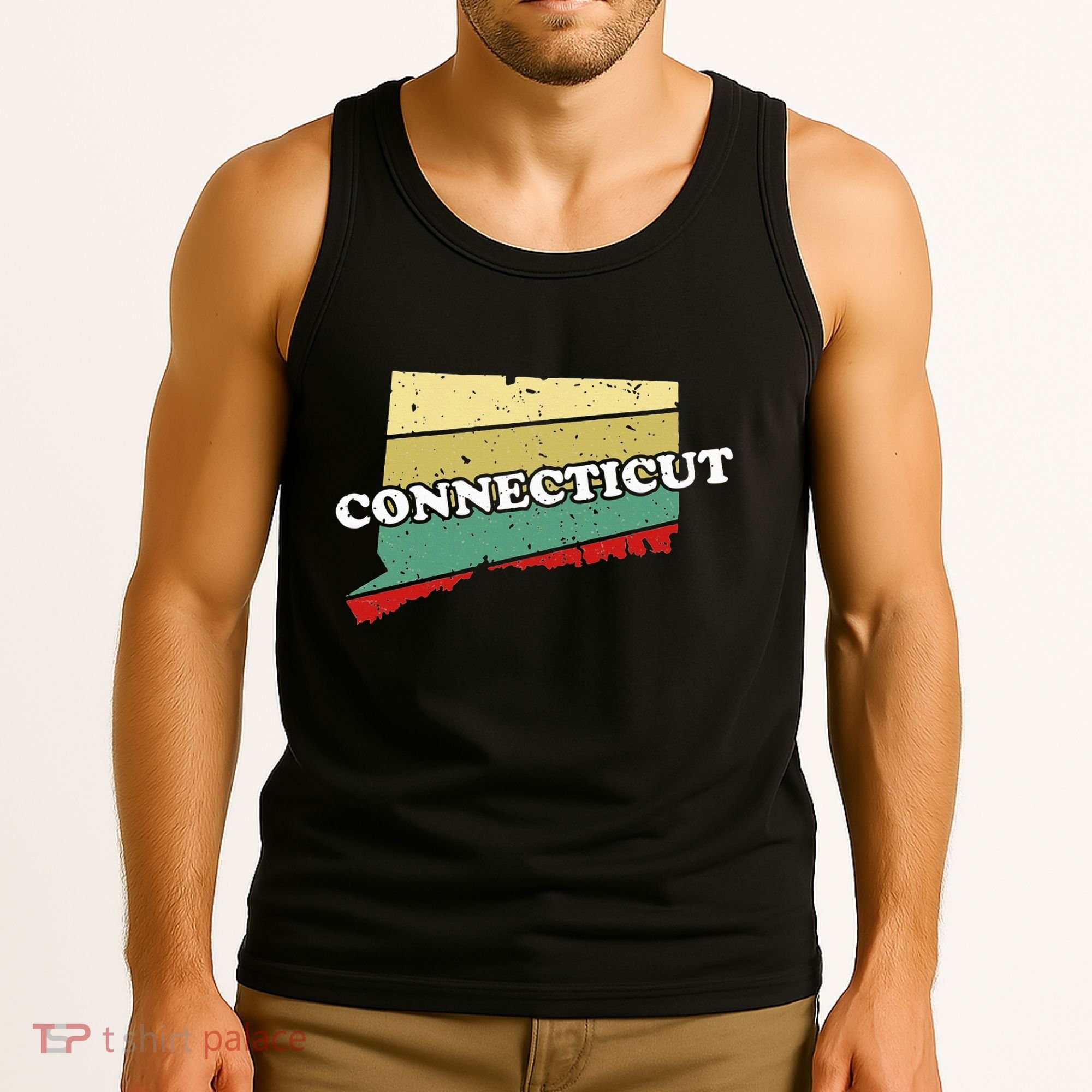 Connecticut State Souvenir Tank Top