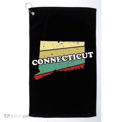 Connecticut State Souvenir Golf Towel