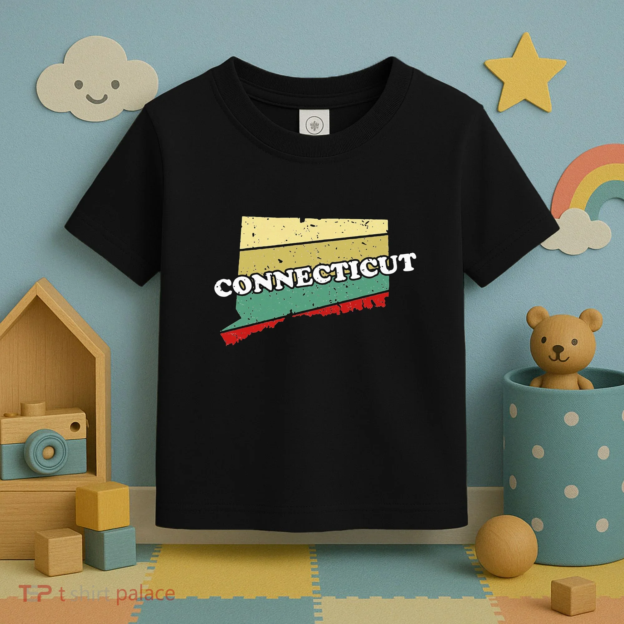 Connecticut State Souvenir Toddler T-Shirt