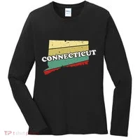 Connecticut State Souvenir Women's Long Sleeve Shirt thumb 0