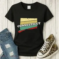Connecticut State Souvenir Women's T-Shirt thumb 3