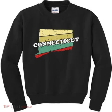 Connecticut State Souvenir Kids Sweatshirt