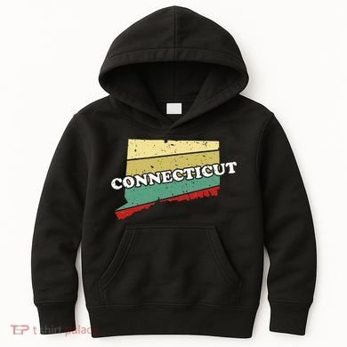 Connecticut State Souvenir Kids Hoodie