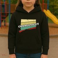 Connecticut State Souvenir Kids Hoodie thumb 3