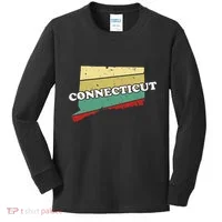 Connecticut State Souvenir Kids Long Sleeve Shirt thumb 0