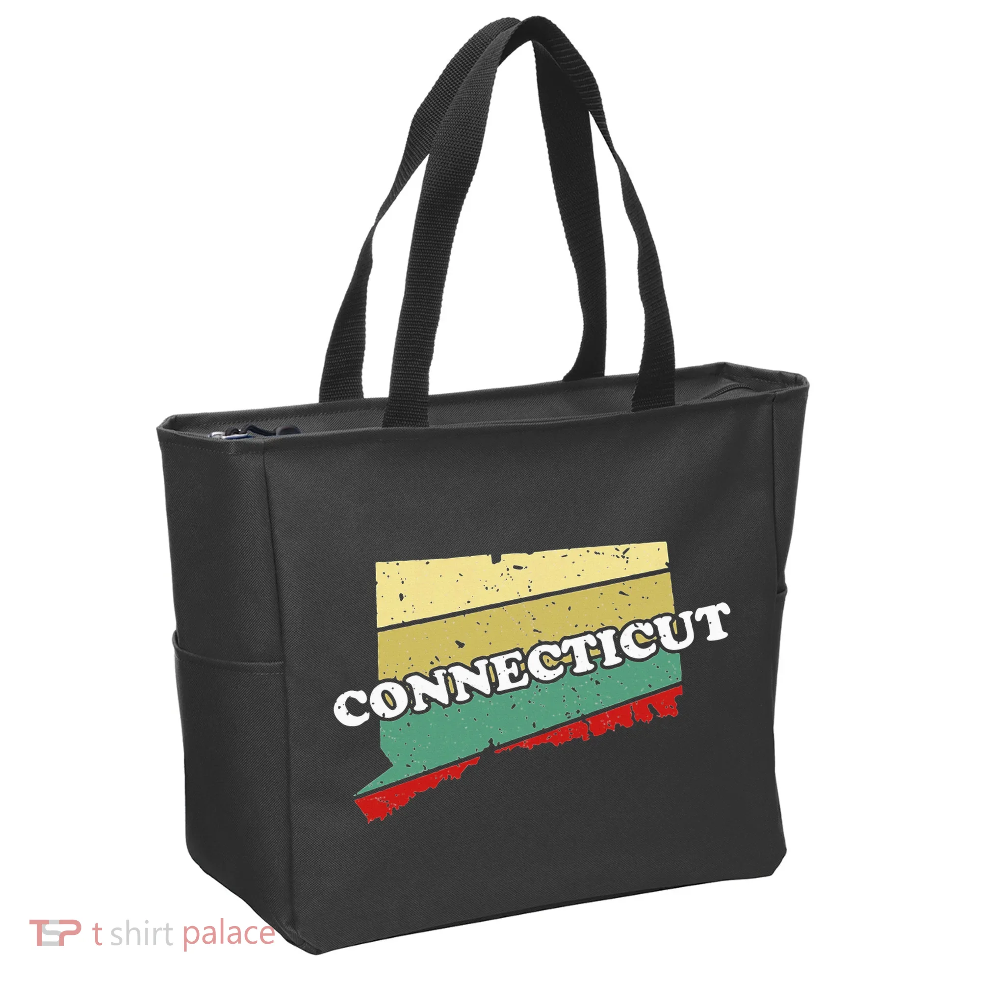 Connecticut State Souvenir Tote Bag