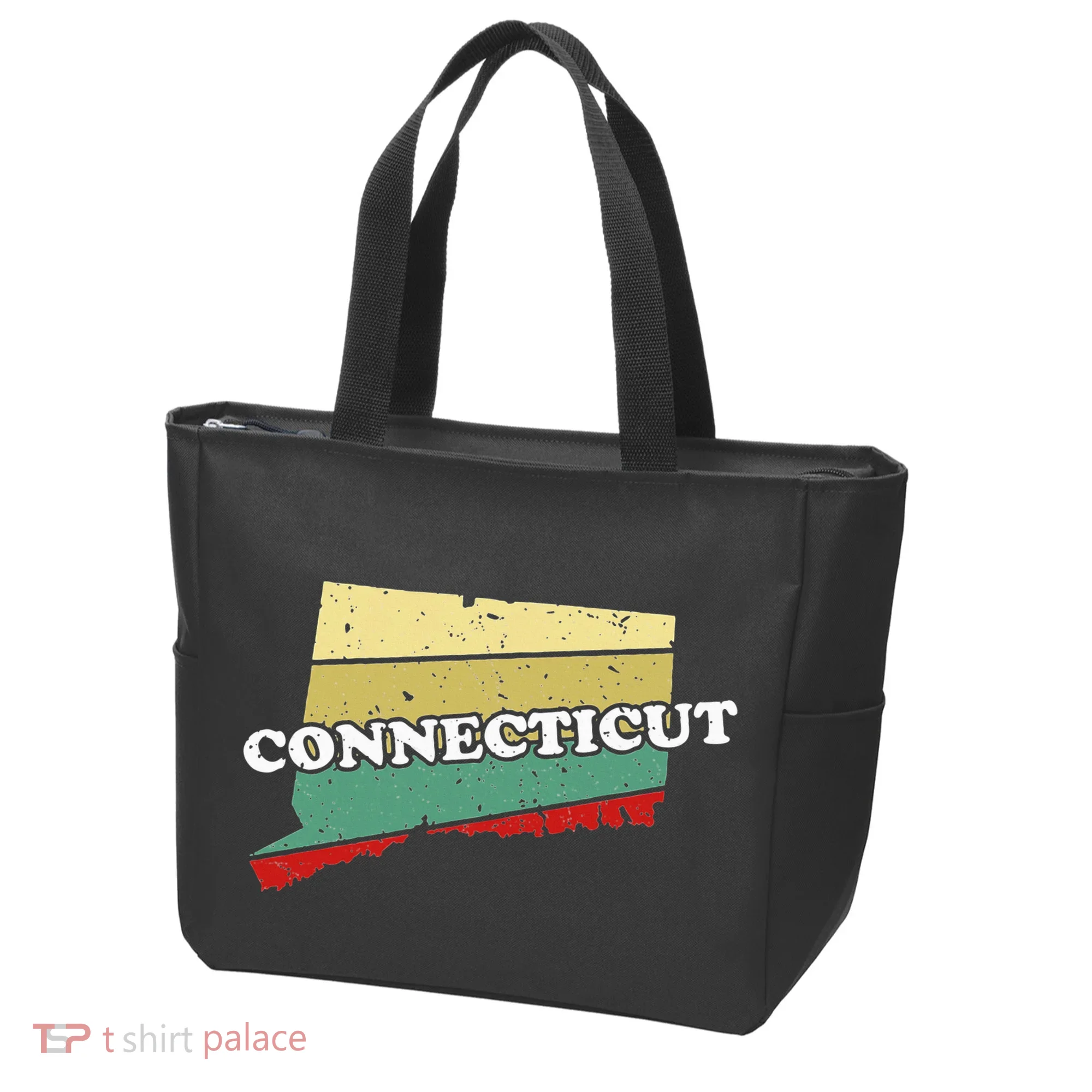 Connecticut State Souvenir Tote Bag