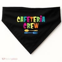 Cafeteria Squad School Cafeteria Lady Worker USA-Made Doggie Bandana thumb 0