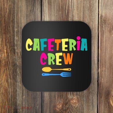 Cafeteria Squad School Cafeteria Lady Worker Coaster