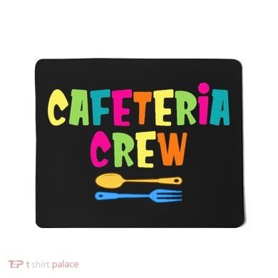 Cafeteria Squad School Cafeteria Lady Worker Mousepad