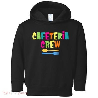 Cafeteria Squad School Cafeteria Lady Worker Toddler Hoodie