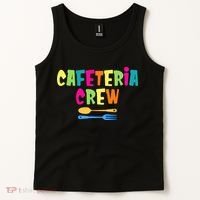 Cafeteria Squad School Cafeteria Lady Worker Tank Top thumb 2