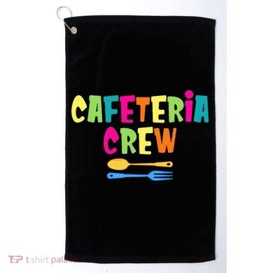 Cafeteria Squad School Cafeteria Lady Worker Golf Towel
