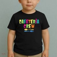 Cafeteria Squad School Cafeteria Lady Worker Toddler T-Shirt thumb 2