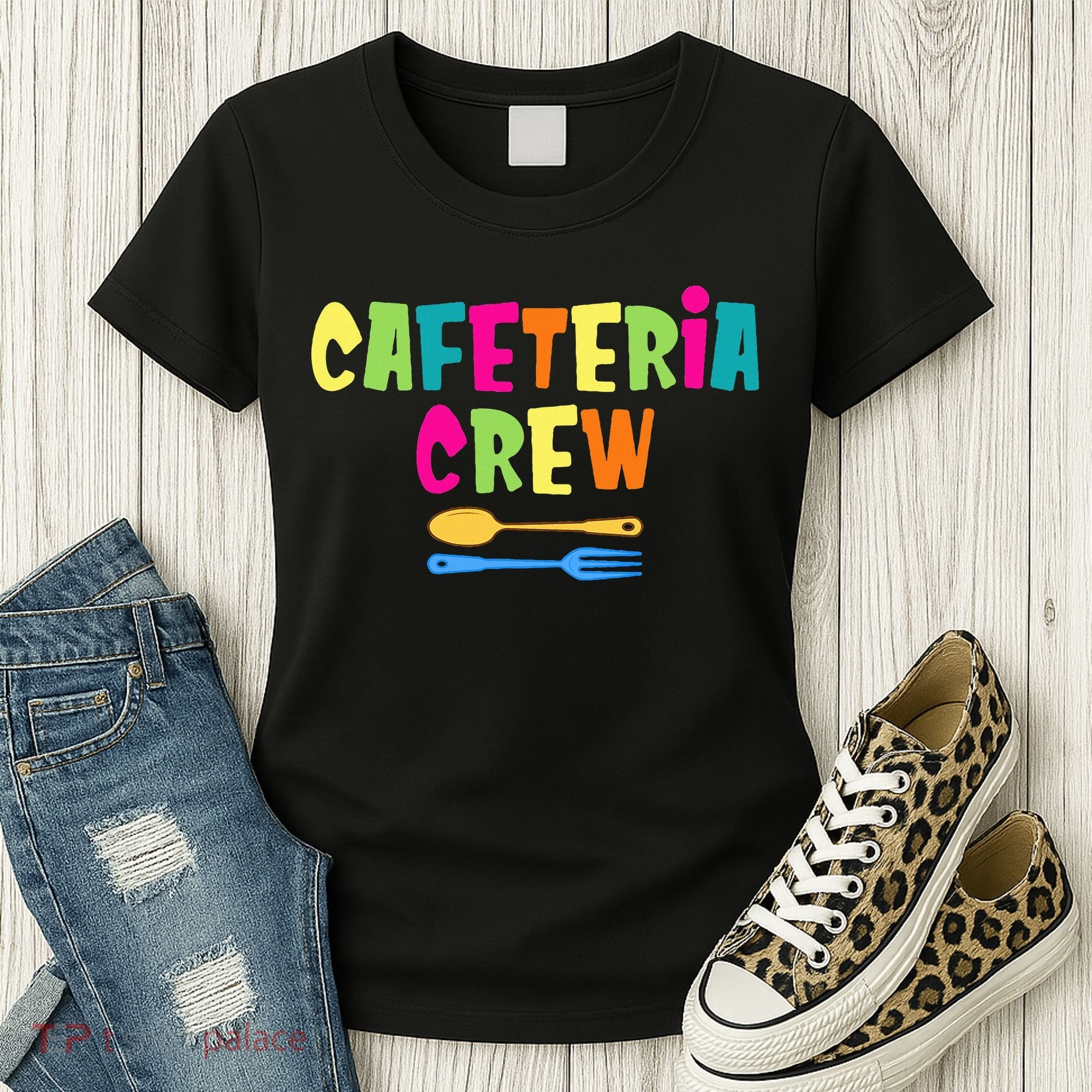 Cafeteria Squad School Cafeteria Lady Worker Women's T-Shirt
