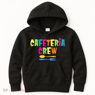 Cafeteria Squad School Cafeteria Lady Worker Kids Hoodie