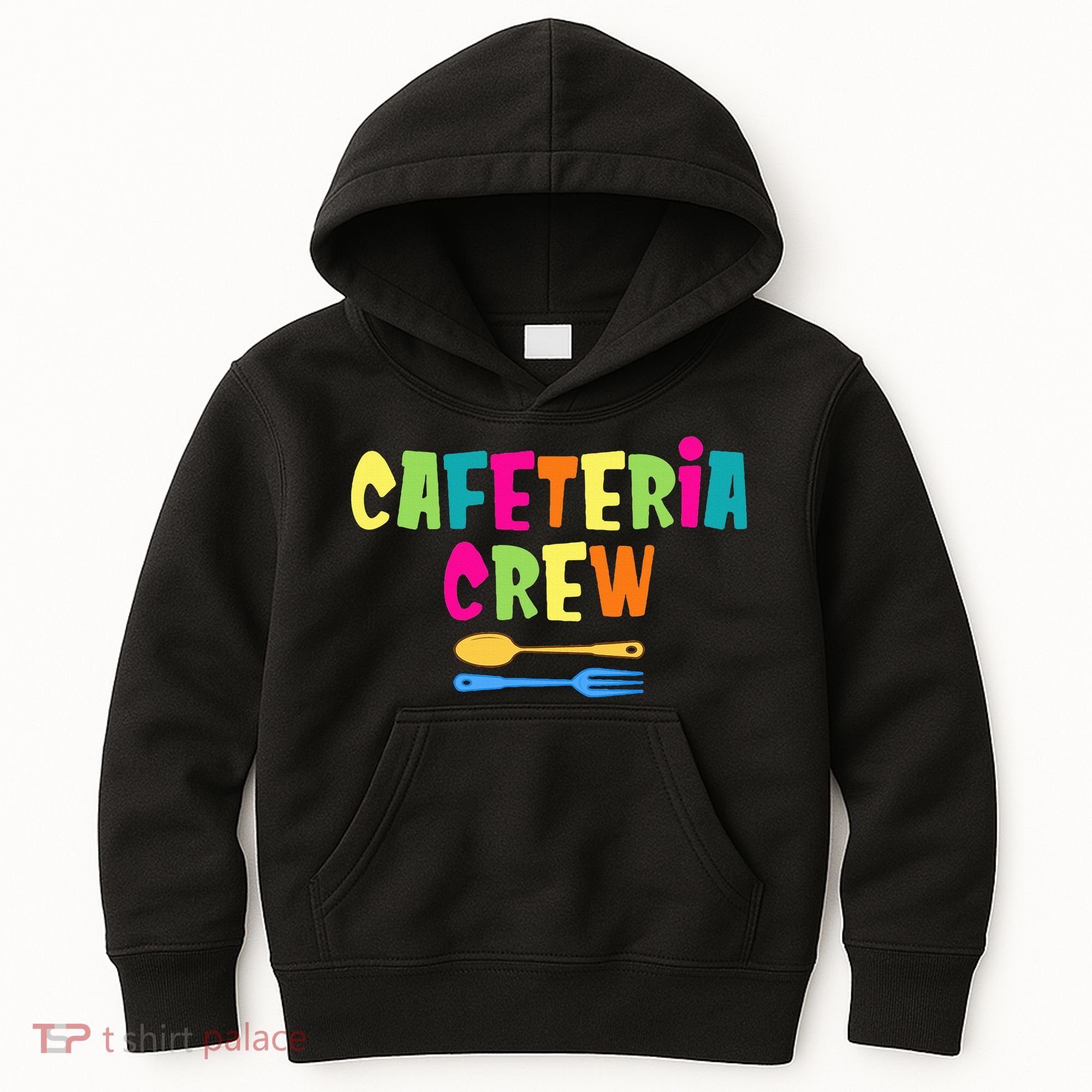 Cafeteria Squad School Cafeteria Lady Worker Kids Hoodie