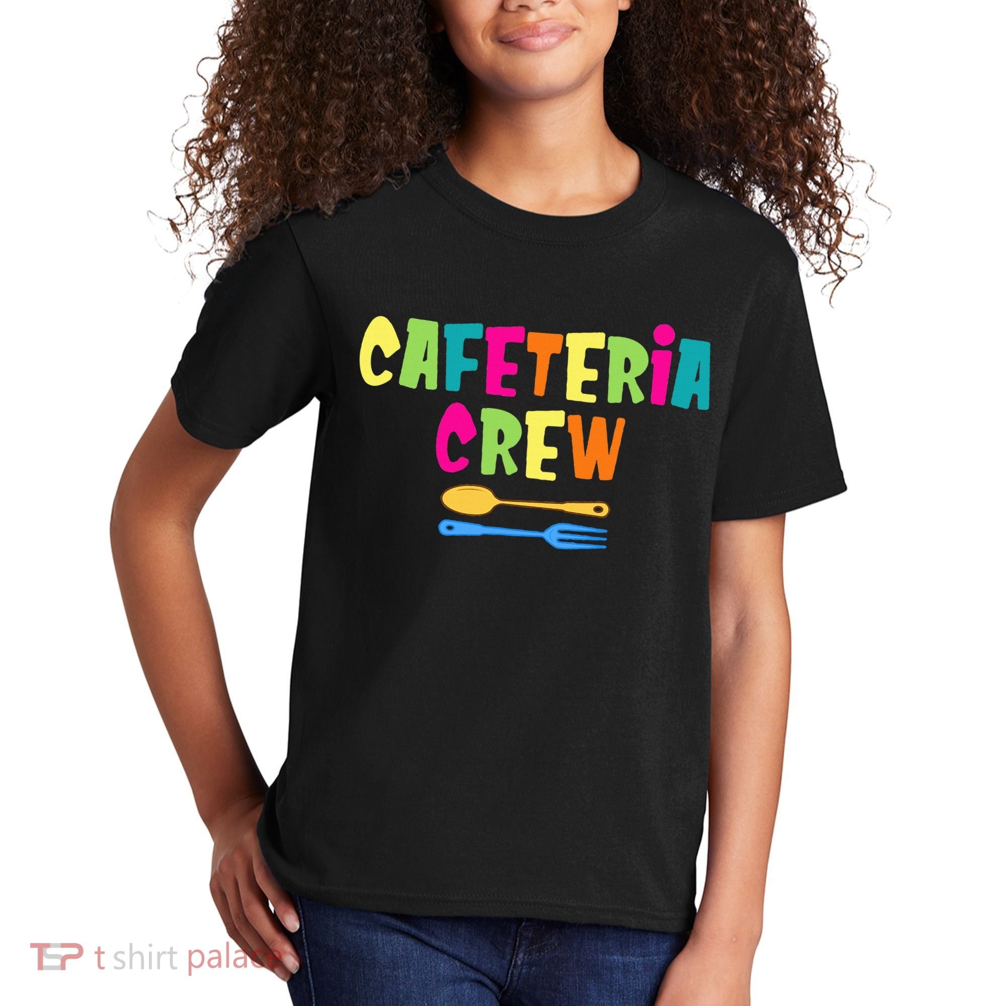 Cafeteria Squad School Cafeteria Lady Worker Kids T-Shirt