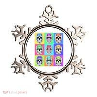 Cool Sugar Skull Pop Art Ornament thumb 0