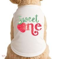 Cute Strawberry Sweet One Doggie Tank thumb 0