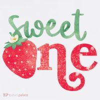 Cute Strawberry Sweet One Doggie Tank thumb 4