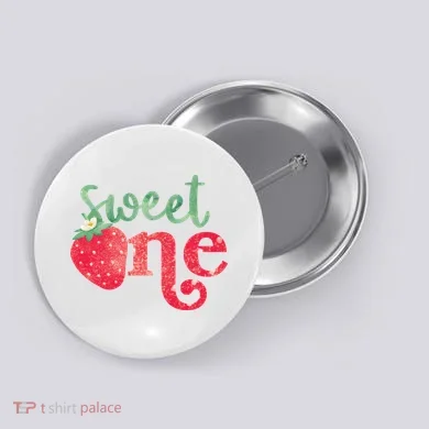 Cute Strawberry Sweet One Button