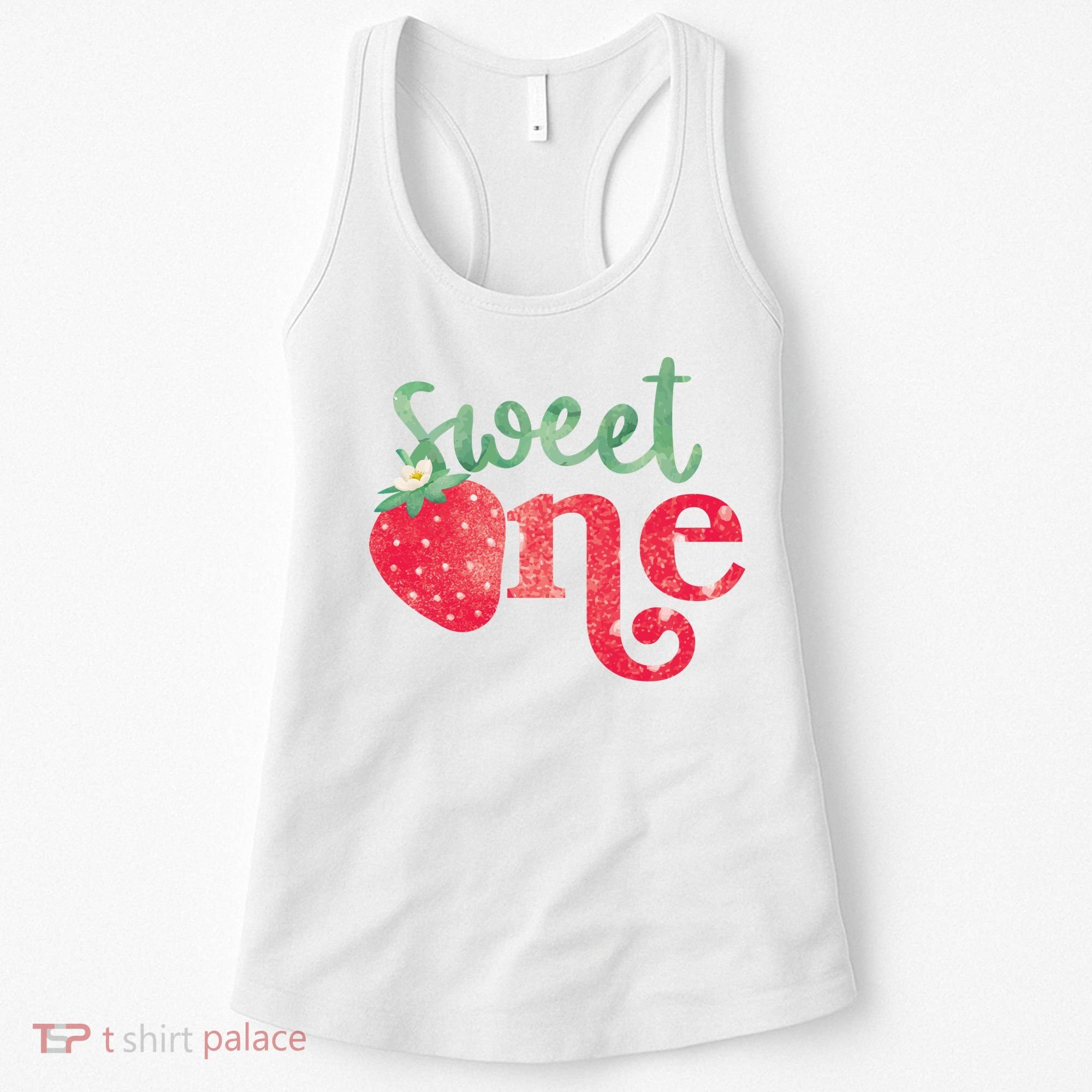 Cute Strawberry Sweet One Women's Tank Top