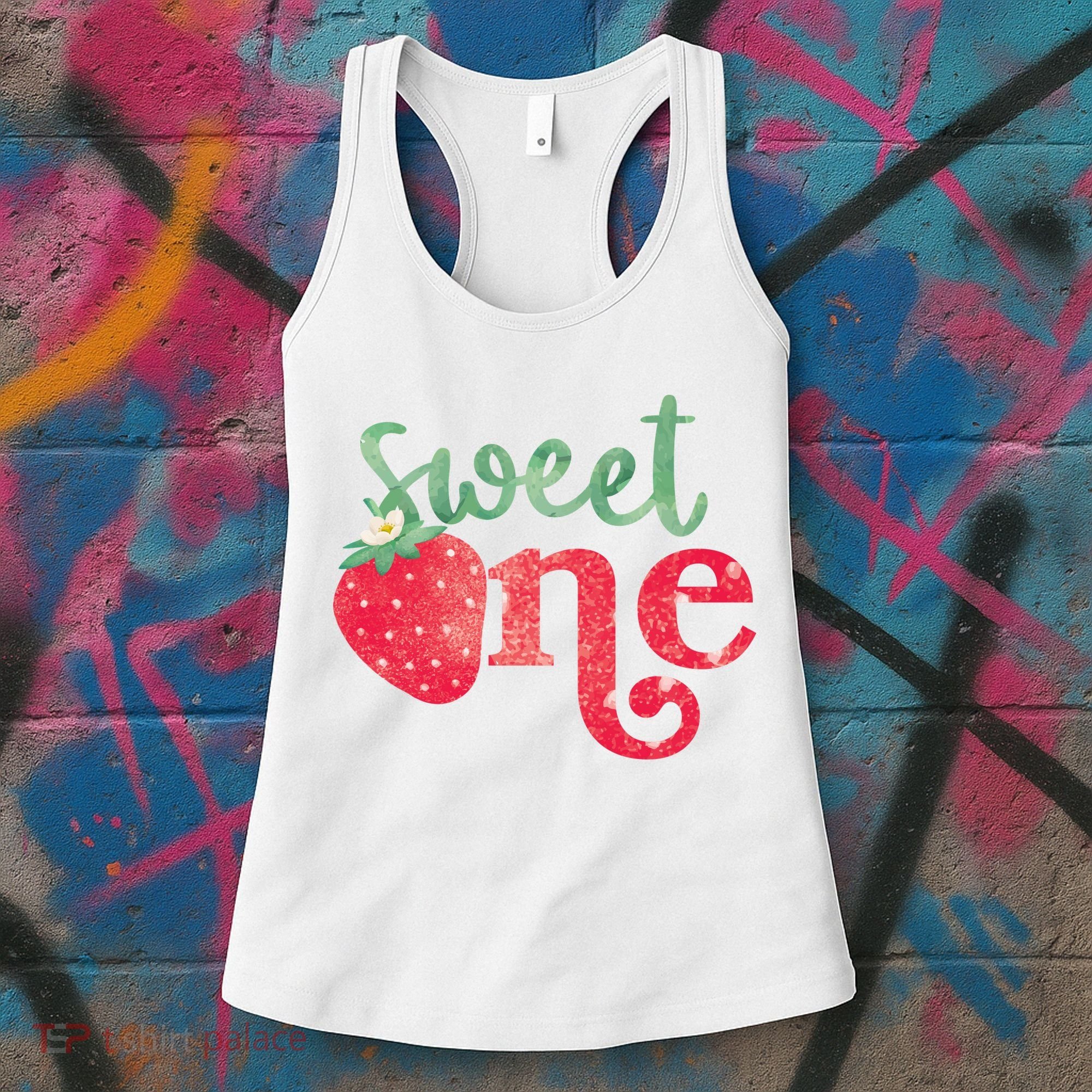 Cute Strawberry Sweet One Women's Tank Top