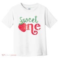 Cute Strawberry Sweet One Toddler T-Shirt thumb 0