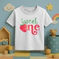 Cute Strawberry Sweet One Toddler T-Shirt thumb 3