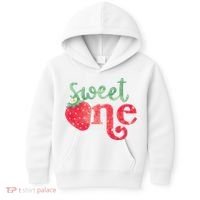 Cute Strawberry Sweet One Kids Hoodie thumb 0