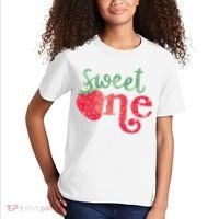 Cute Strawberry Sweet One Kids T-Shirt thumb 2