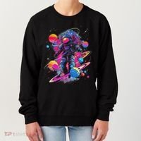 Cool Spaceman Scifi Astronaut Space Women's Sweatshirt thumb 0