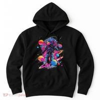 Cool Spaceman Scifi Astronaut Space Hoodie thumb 0