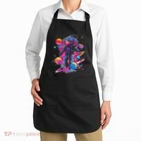 Cool Spaceman Scifi Astronaut Space Apron thumb 2