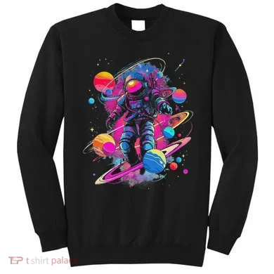 Cool Spaceman Scifi Astronaut Space Sweatshirt
