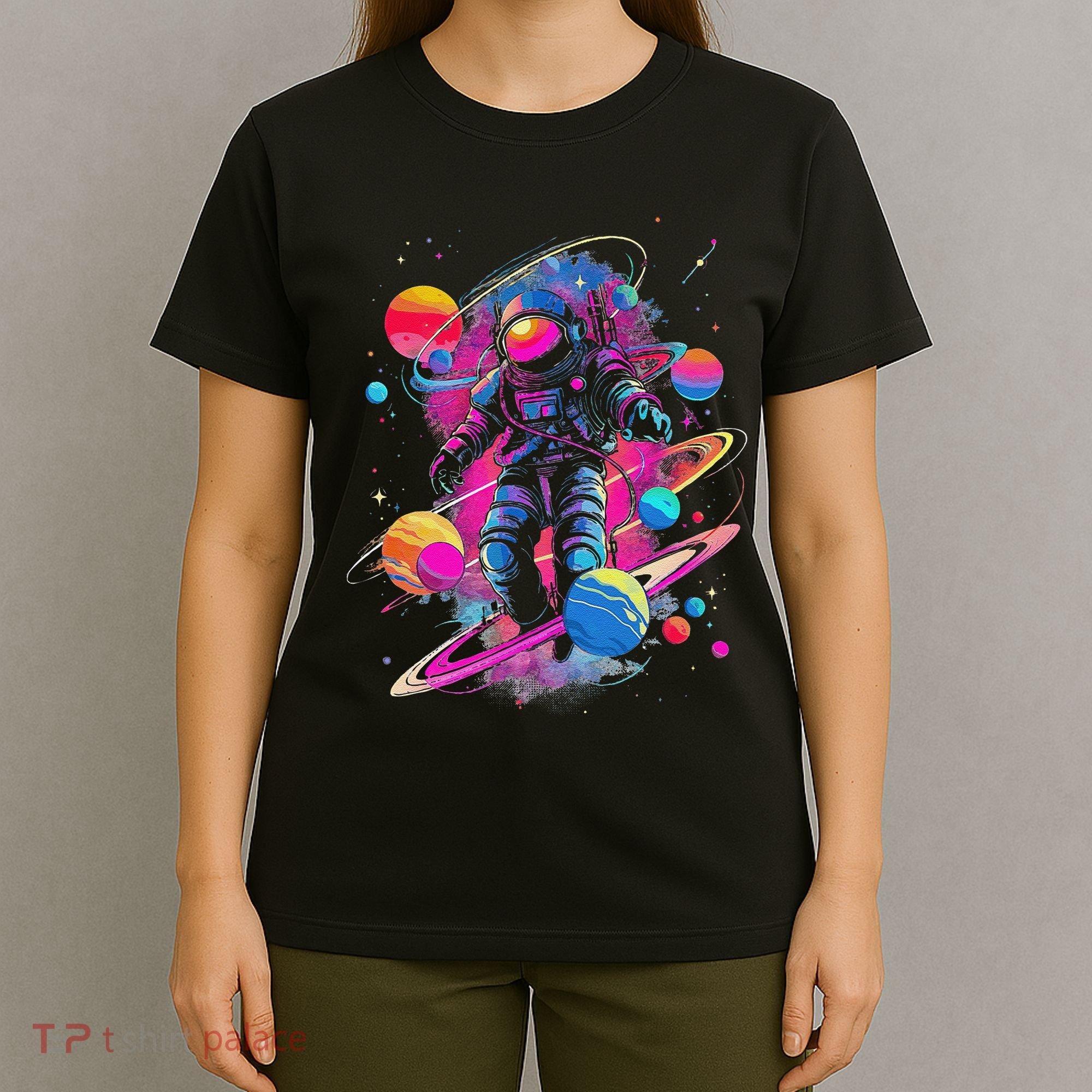 Cool Spaceman Scifi Astronaut Space T-Shirt