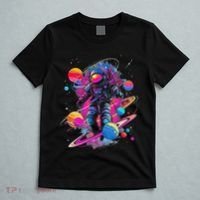 Cool Spaceman Scifi Astronaut Space T-Shirt thumb 5