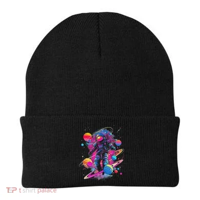 Cool Spaceman Scifi Astronaut Space Beanie