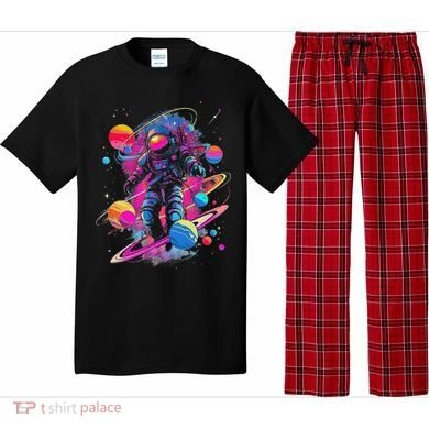Cool Spaceman Scifi Astronaut Space Pajama Set