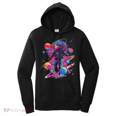 Cool Spaceman Scifi Astronaut Space Women's Hoodie