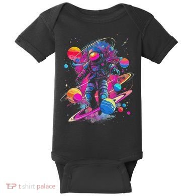 Cool Spaceman Scifi Astronaut Space Baby Bodysuit