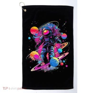 Cool Spaceman Scifi Astronaut Space Golf Towel
