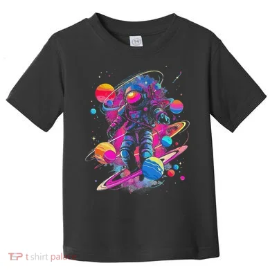 Cool Spaceman Scifi Astronaut Space Toddler T-Shirt
