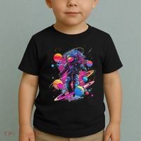 Cool Spaceman Scifi Astronaut Space Toddler T-Shirt thumb 2