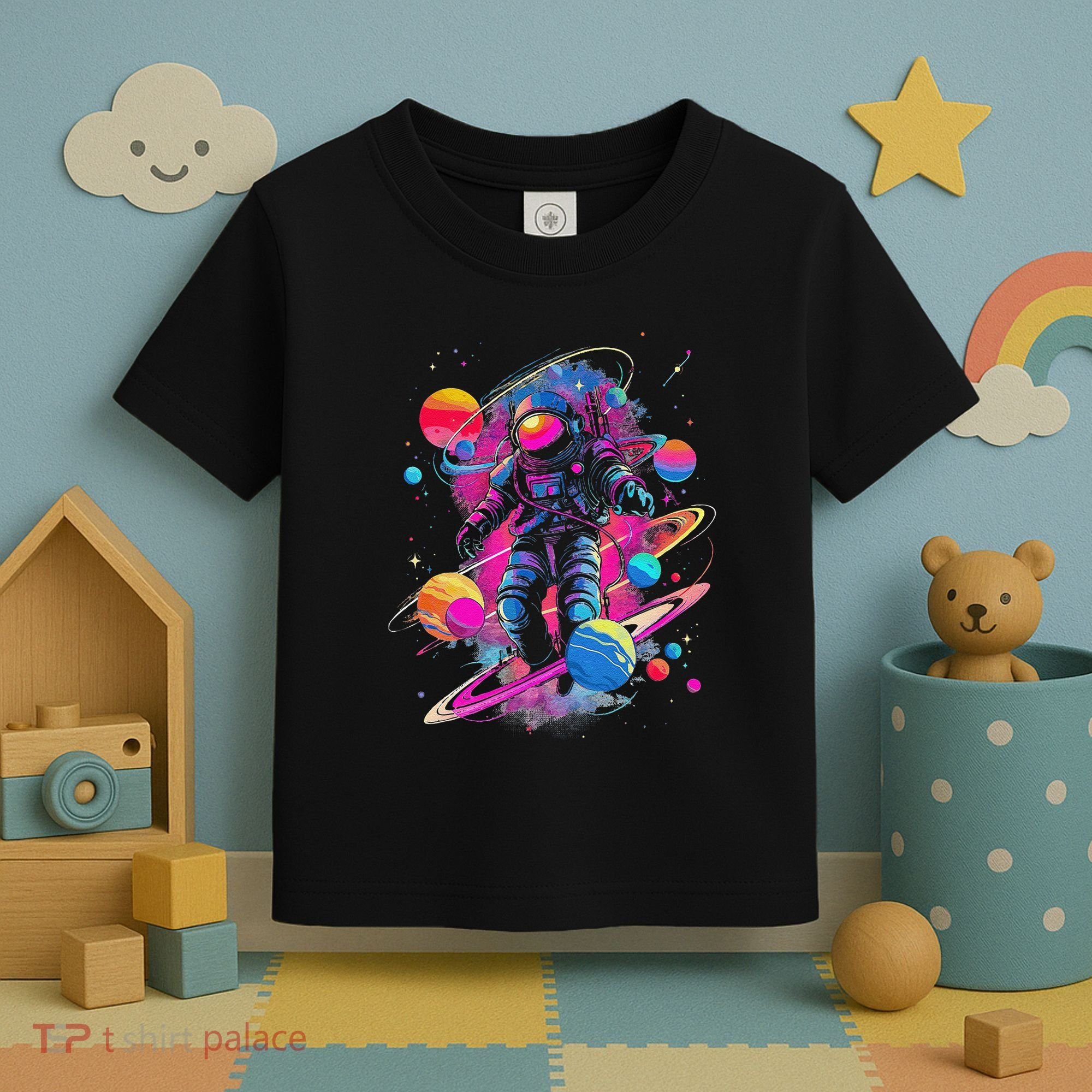 Cool Spaceman Scifi Astronaut Space Toddler T-Shirt