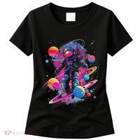 Cool Spaceman Scifi Astronaut Space Women's T-Shirt thumb 0