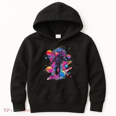 Cool Spaceman Scifi Astronaut Space Kids Hoodie