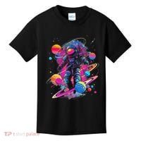 Cool Spaceman Scifi Astronaut Space Kids T-Shirt thumb 0